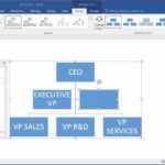 How To Create An Organization Chart In Word 2016 Regarding Org Chart Word Template
