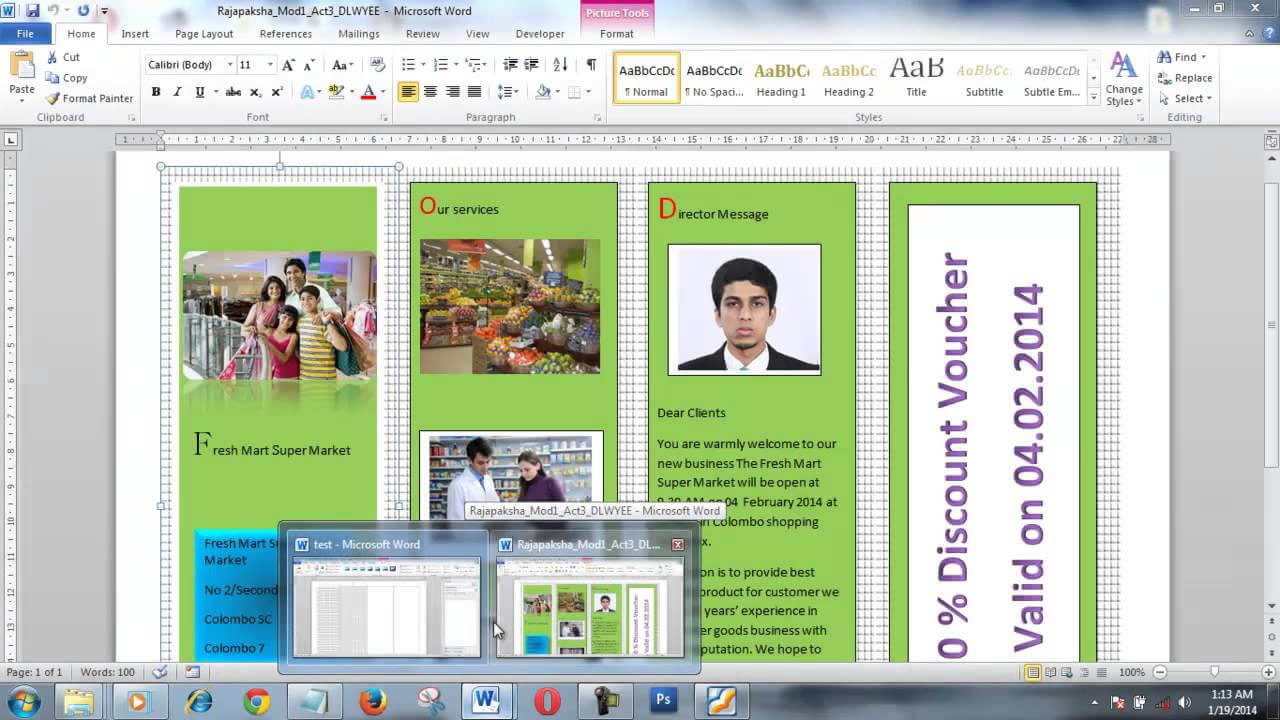 How To Create Brochure Using Microsoft Word Within Few Minutes With Microsoft Word Pamphlet Template