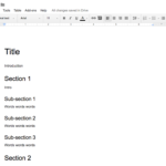 How To Create Effective Document Templates regarding Google Word Document Templates