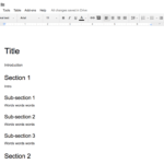 How To Create Effective Document Templates Regarding Google Word Document Templates