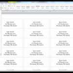 How To Create Labels In Word Pertaining To Name Tag Template Word 2010