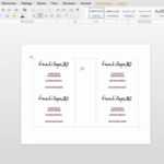 How To Create Two Page Flyer In Ms Office Word Document Regarding Quarter Sheet Flyer Template Word