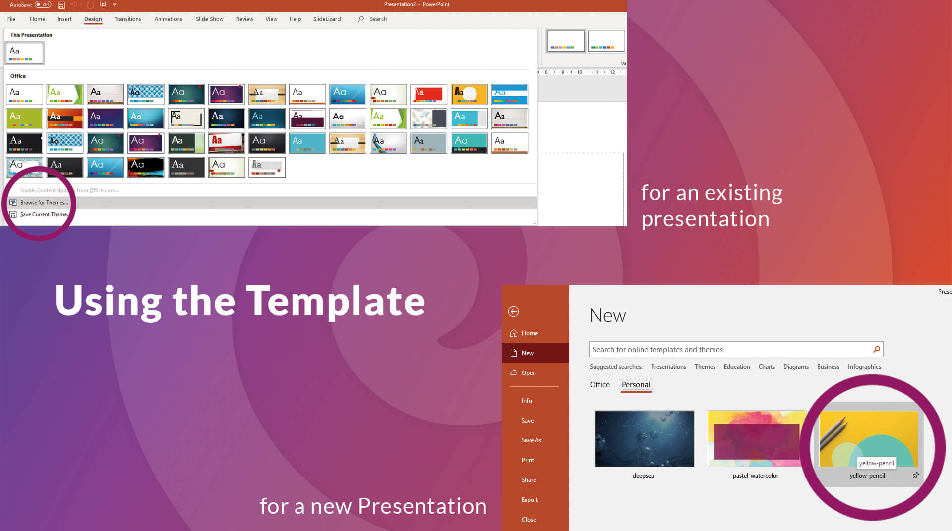 How To Create Your Own Powerpoint Template (2019) | Slidelizard Intended For Where Are Powerpoint Templates Stored