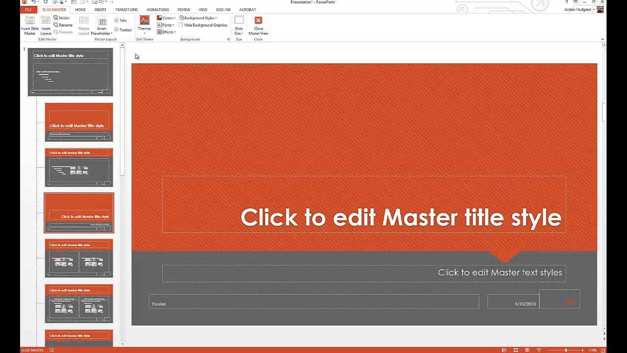 How To Customize Powerpoint Templates regarding How To Edit A Powerpoint Template