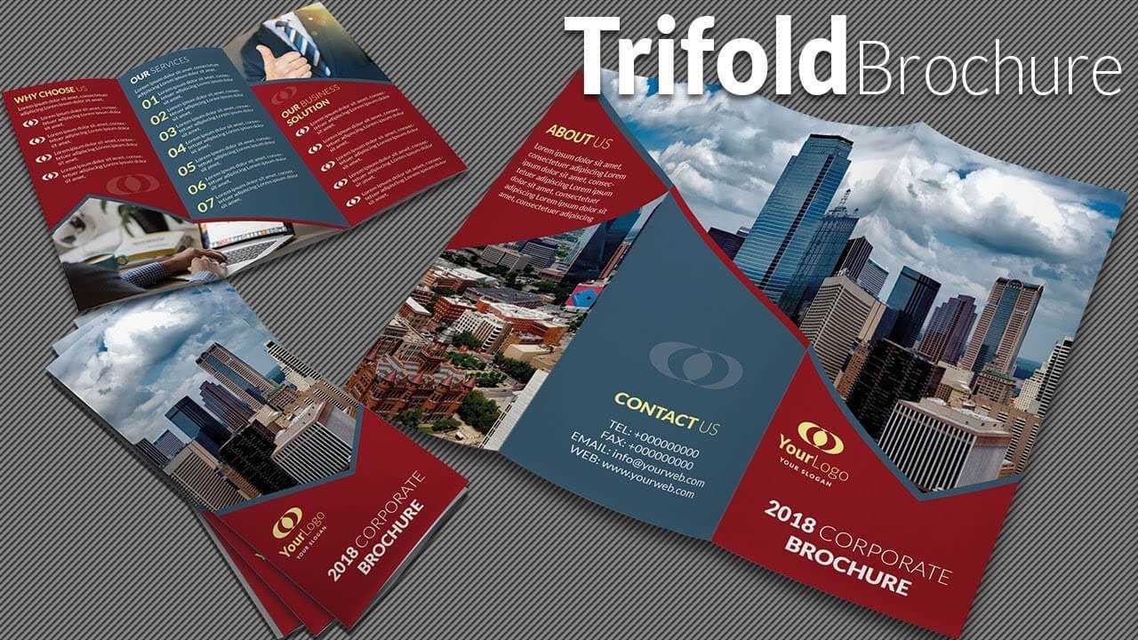 How To Design A Trifold Brochure In Adobe Illustrator Cc 2019 Intended For Adobe Tri Fold Brochure Template