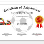 How To Easily Make A Certificate Of Achievement Award With Ms Word Within Soccer Certificate Templates For Word
