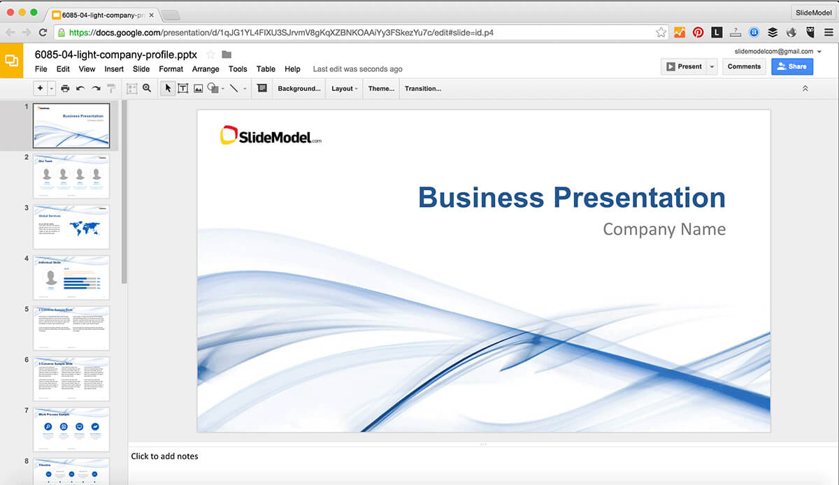 How To Edit Powerpoint Templates In Google Slides - Slidemodel Throughout How To Edit A Powerpoint Template