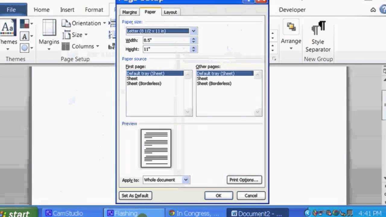 How To Make 3 X 5 Note Cards With Microsoft Word : Microsoft Word Help Intended For 3 X 5 Index Card Template