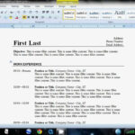 How To Make An Easy Resume In Microsoft Word With Regard To How To Create A Cv Template In Word