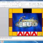 How To Make Powerpoint Games Family Feud For Family Feud Powerpoint Template With Sound