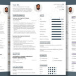 How To Make Professional College Cv / Resume Template With Microsoft Word  2019 Within How To Create A Cv Template In Word