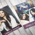 How To Make Your Own Model Comp Card In Photoshop Intended For Comp Card Template Psd