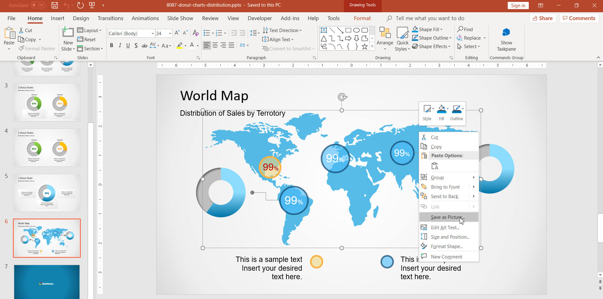 How To Save A Powerpoint Shape To Png With 100% Transparent Inside How To Save A Powerpoint Template