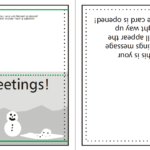How To Supply Greeting/christmas Cards | W3Pedia Inside Birthday Card Indesign Template