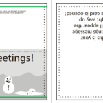 How To Supply Greeting/christmas Cards | W3Pedia Pertaining To Indesign Birthday Card Template