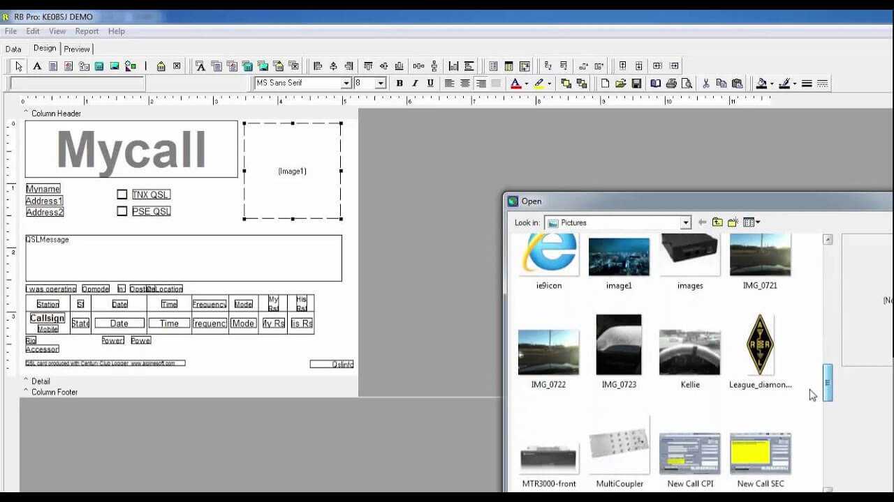 How To Use The Built In Qsl Card Printing Feature Pertaining To Qsl Card Template