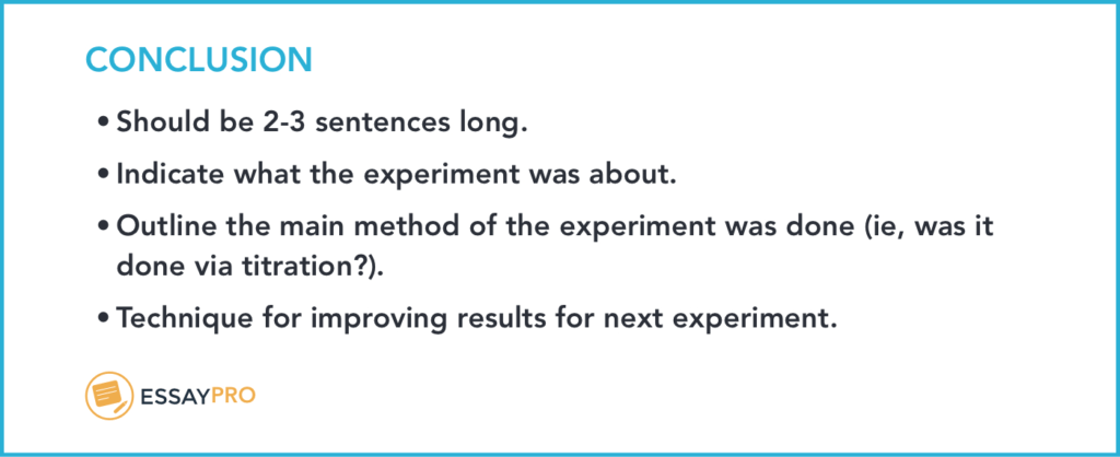 Lab Report Conclusion Template – Atlantaauctionco.com