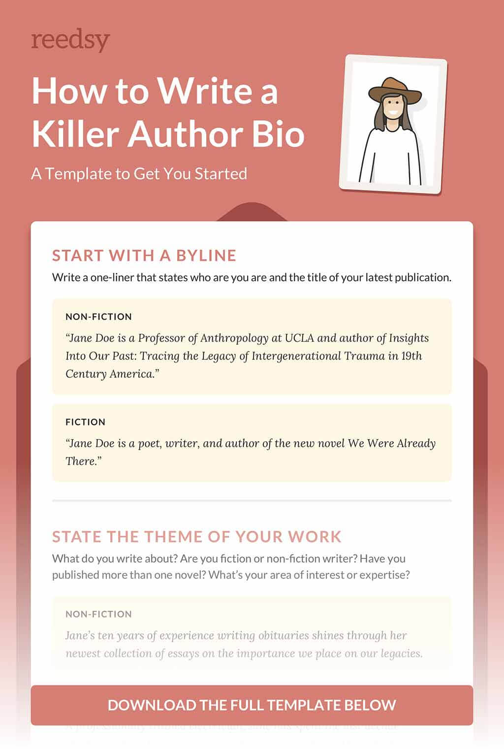 How To Write A Memorable Author Bio (With Template) Intended For Bio Card Template