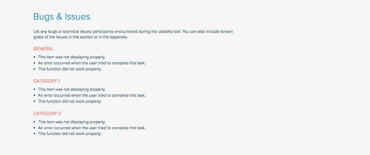 How To Write A Usability Testing Report (With Samples Regarding Usability Test Report Template