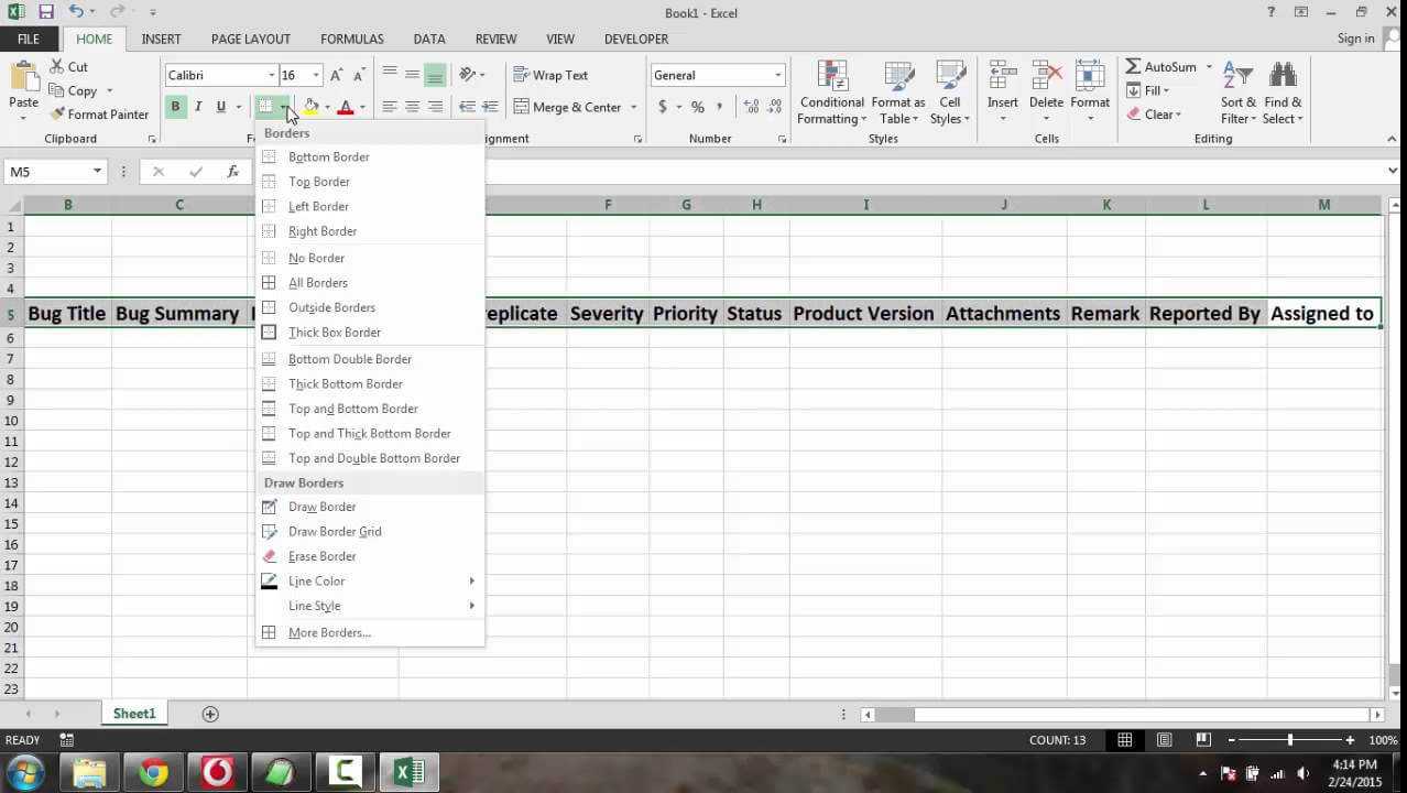 How To Write Defect Report Template In Excel Regarding Bug Report Template Xls