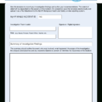 Hse Health Safety Incident Investigation Report | Templates At Regarding Hse Report Template