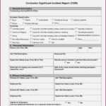 Hse Report Template Fresh Hse Report Template New Incident For Hse Report Template