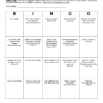 Human Bingo Scavenger Hunt Template | Motivation | Human With Regard To Ice Breaker Bingo Card Template