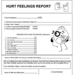 Hurt Feelings Report Template – Gotemplates In Hurt Feelings Report Template