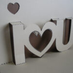 I <3 U" Pop Up Card–And The Proper Print Out! | Twenty One For I Love You Pop Up Card Template