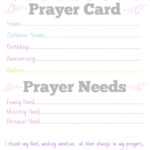 I Love This!!! A Missionary #prayer Card Free Printable To With Regard To Prayer Card Template For Word