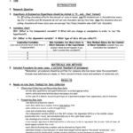 Ib Biology Lab Report Format For Ib Lab Report Template