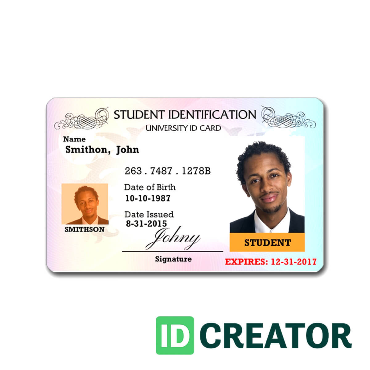 Id Card Template Coreldraw – Bushveld Lab For French Id Card Template