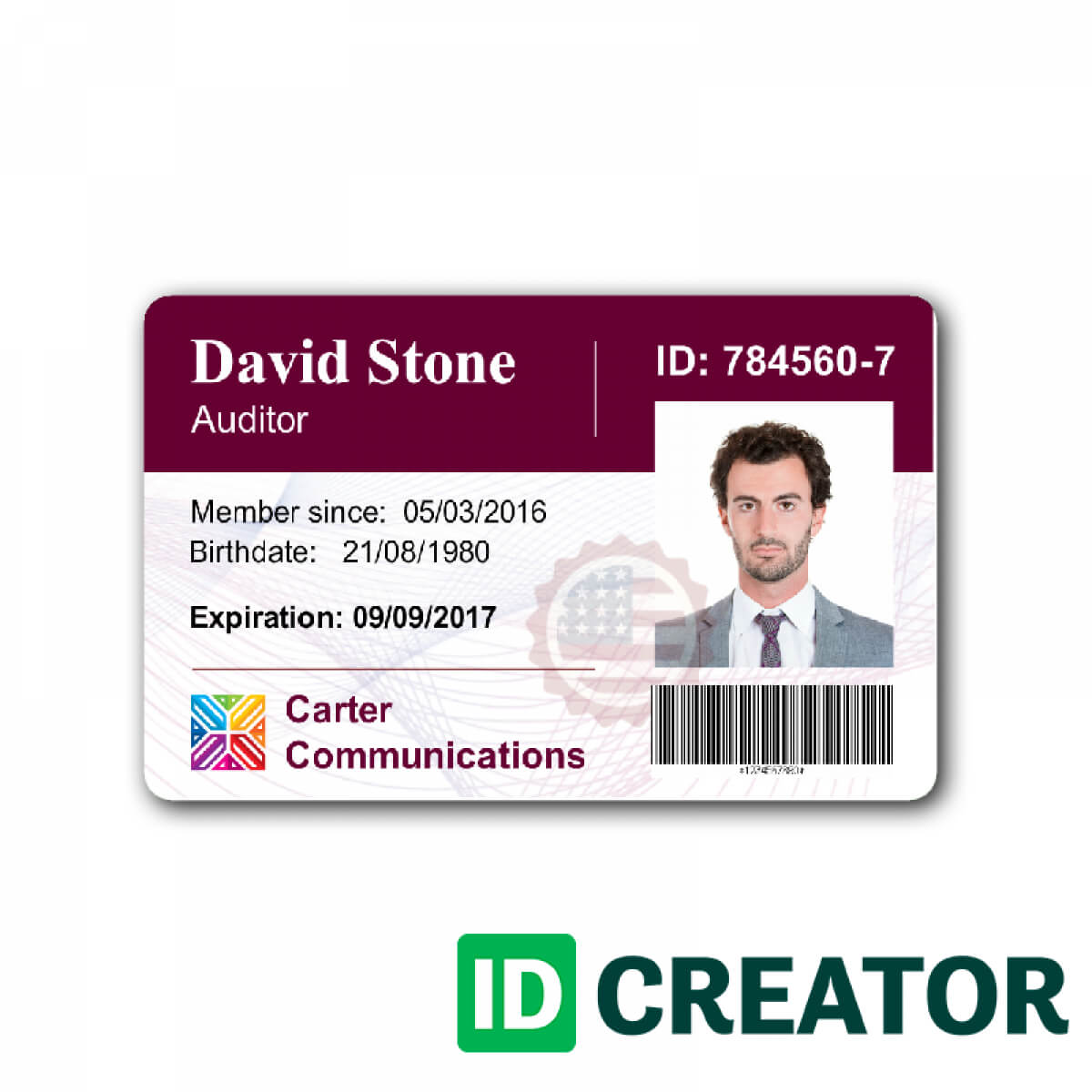 Id Card Template Free Uk Pertaining To Free Id Card Template Word