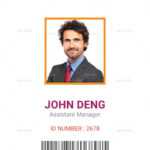 Id Card Template | Madinbelgrade In Sample Of Id Card Template