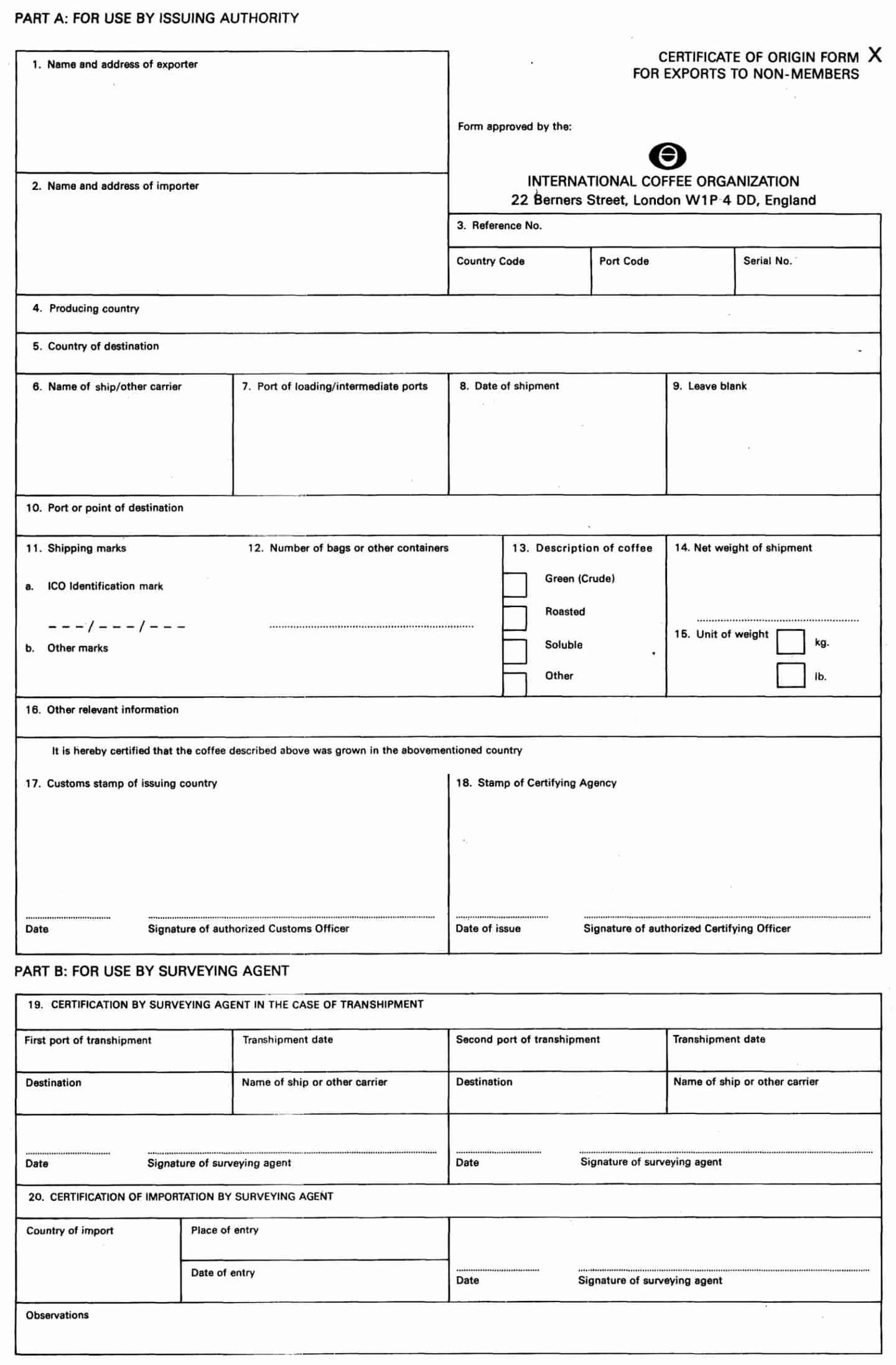 Ideas For Certificate Of Origin For A Vehicle Template On Regarding Certificate Of Origin For A Vehicle Template