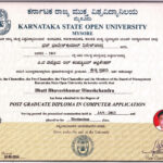 Iittsd Ksou Certificate Sample Inside Masters Degree Certificate Template