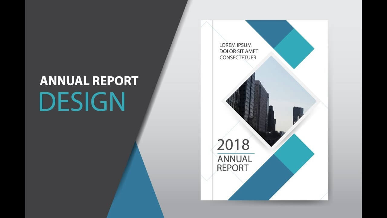 Illustrator Tutorial : How To Design Brochure, Annual Report Cover + Free  Download With Illustrator Report Templates
