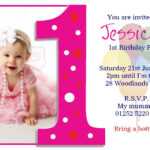 Image For Princess 1St Birthday Invitations | Akshara within First Birthday Invitation Card Template