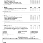 Image Result For Conference Evaluation Form | Pd Evaluation Intended For Website Evaluation Report Template