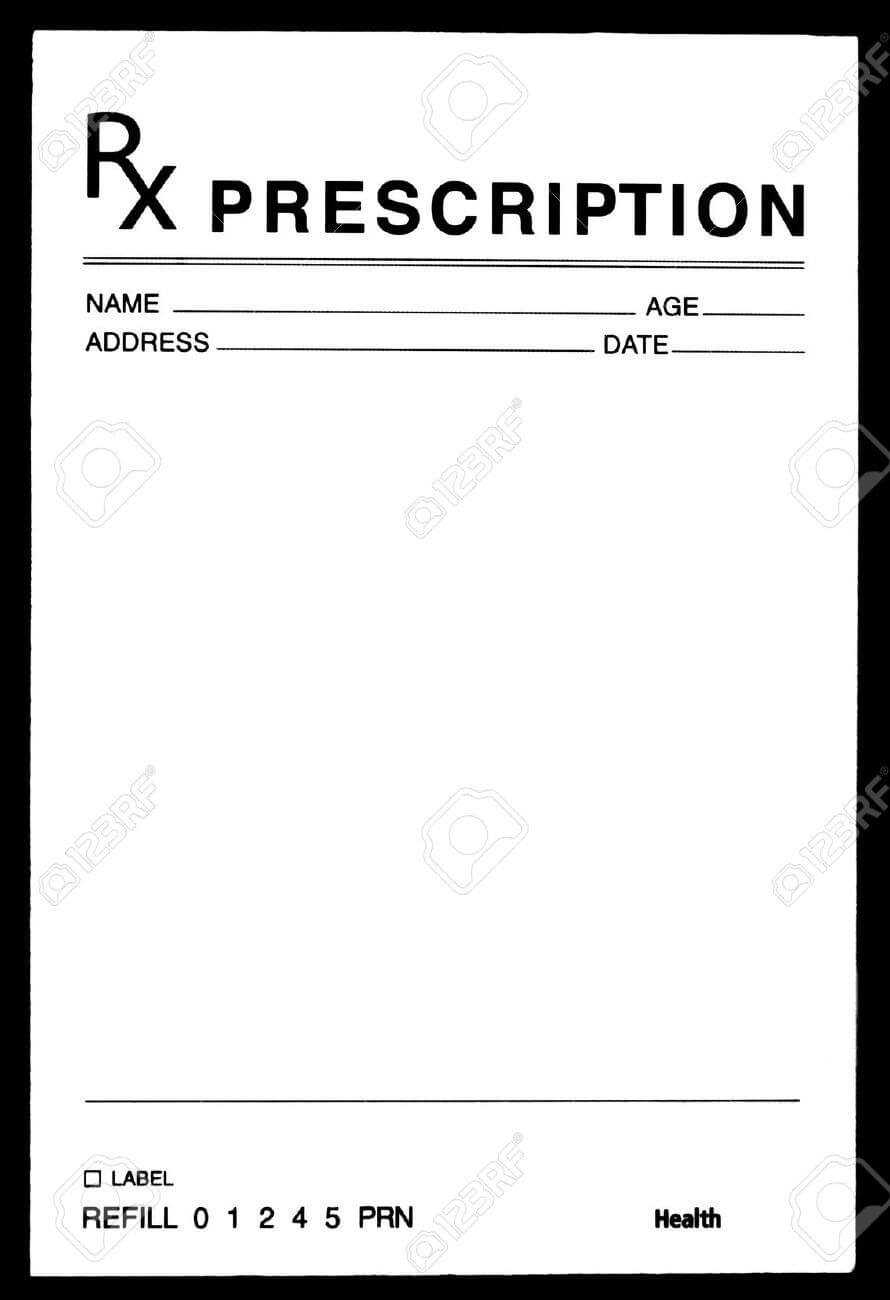 Image Result For Prescription Pad | Medicks | Pharmacy For Blank Prescription Form Template