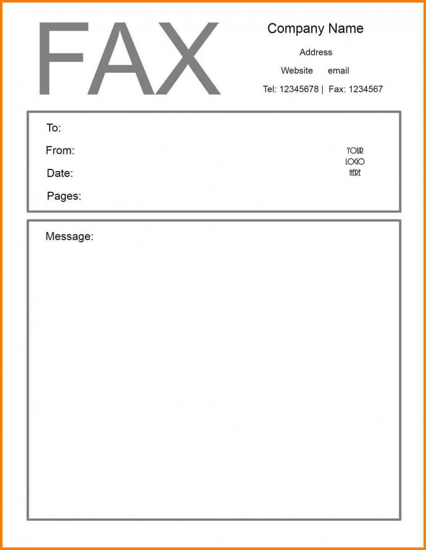 Impressive Fax Cover Sheet Template Ideas Free Word 2010 For Fax Cover Sheet Template Word 2010