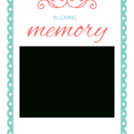 In Loving Memory - Free Memorial Card Template | Greetings pertaining to In Memory Cards Templates