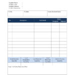 Incoming Goods Inspection Report Throughout Daily Inspection Report Template