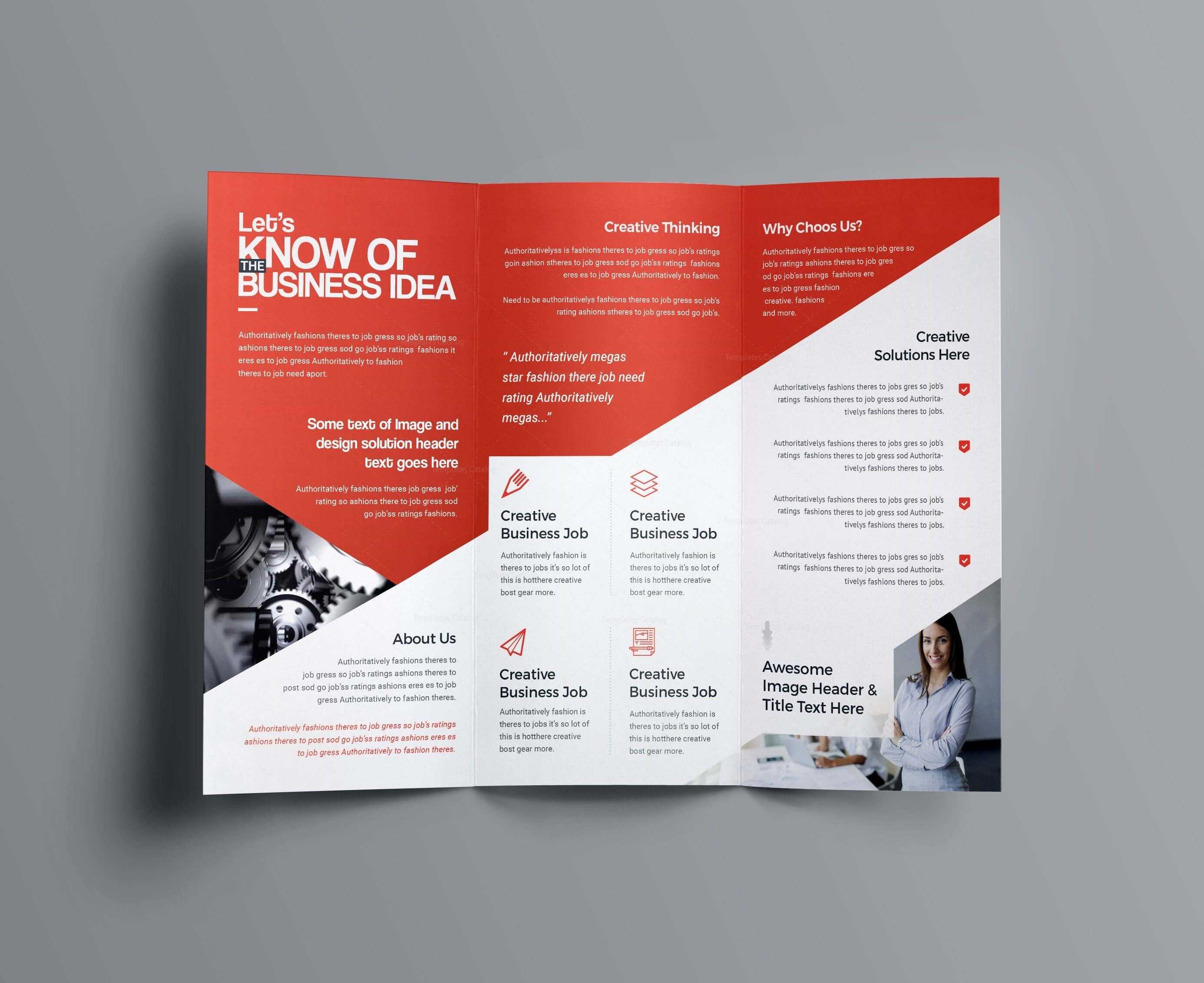 Indesign Bi Fold Brochure Template Free A4 Bifold Download Throughout Brochure Templates Free Download Indesign