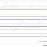 Index Card Size Template | Wesleykimlerstudio With Regard To Blank Index Card Template