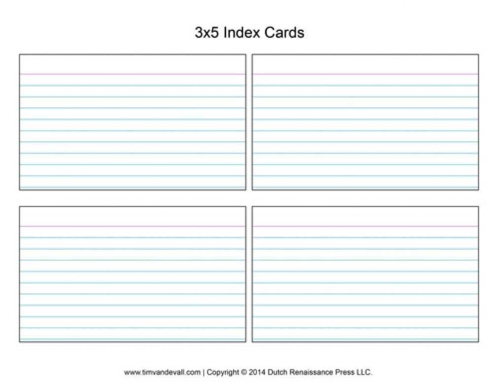 Index Card Template | Index Cards | Card Templates, Index With Blank Index Card Template