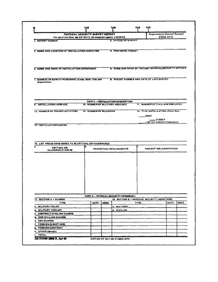Index Of /cdn/20/1995/348 With Physical Security Report Template