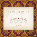 Indian Save The Date | Creative Heroes (Save The Dates In Indian Wedding Cards Design Templates