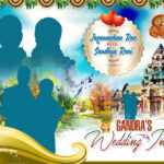 Indian Wedding Banners Psd Template Free Downloads | Naveengfx Throughout Wedding Banner Design Templates