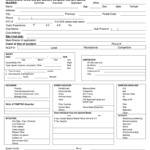 Injury Report Form Income Tax Template Free Sports Medicine Intended For First Aid Incident Report Form Template